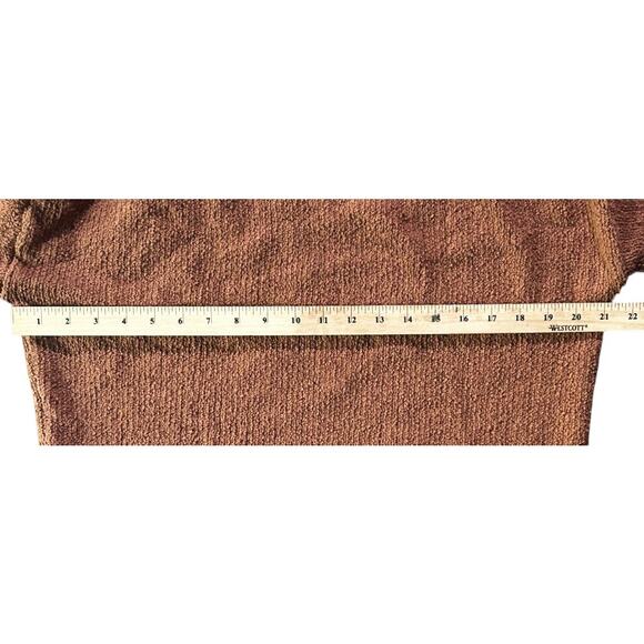 Wishlist Crew Neck Oversized Knit Brown Sweater Small - Picture 3 of 6